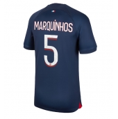 Paris Saint-Germain Marquinhos #5 Hjemmebanetrøje 2023-24 Kortærmet
