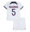 Paris Saint-Germain Marquinhos #5 Udebanetrøje Børn 2023-24 Kortærmet (+ Korte bukser)