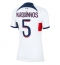 Paris Saint-Germain Marquinhos #5 Udebanetrøje Dame 2023-24 Kortærmet