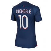 Paris Saint-Germain Ousmane Dembele #10 Hjemmebanetrøje Dame 2023-24 Kortærmet