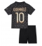 Paris Saint-Germain Ousmane Dembele #10 Tredjetrøje Børn 2023-24 Kortærmet (+ Korte bukser)
