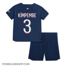 Paris Saint-Germain Presnel Kimpembe #3 Hjemmebanetrøje Børn 2023-24 Kortærmet (+ Korte bukser)