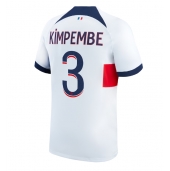 Paris Saint-Germain Presnel Kimpembe #3 Udebanetrøje 2023-24 Kortærmet