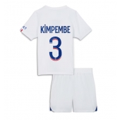 Paris Saint-Germain Presnel Kimpembe #3 Udebanetrøje Børn 2023-24 Kortærmet (+ Korte bukser)