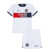 Paris Saint-Germain Udebanetrøje Børn 2023-24 Kortærmet (+ Korte bukser)