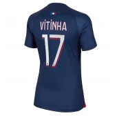 Paris Saint-Germain Vitinha Ferreira #17 Hjemmebanetrøje Dame 2023-24 Kortærmet