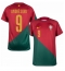 Portugal Andre Silva #9 Hjemmebanetrøje VM 2022 Kortærmet