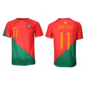 Portugal Joao Felix #11 Hjemmebanetrøje VM 2022 Kortærmet