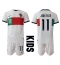 Portugal Joao Felix #11 Udebanetrøje Børn VM 2022 Kortærmet (+ Korte bukser)