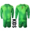 Portugal Målmand Hjemmebanetrøje Børn VM 2022 Langærmet (+ Korte bukser)