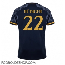 Real Madrid Antonio Rudiger #22 Udebanetrøje 2023-24 Kortærmet
