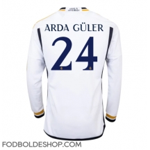Real Madrid Arda Guler #24 Hjemmebanetrøje 2023-24 Langærmet