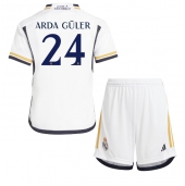 Real Madrid Arda Guler #24 Hjemmebanetrøje Børn 2023-24 Kortærmet (+ Korte bukser)
