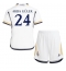 Real Madrid Arda Guler #24 Hjemmebanetrøje Børn 2023-24 Kortærmet (+ Korte bukser)