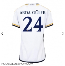 Real Madrid Arda Guler #24 Hjemmebanetrøje Dame 2023-24 Kortærmet