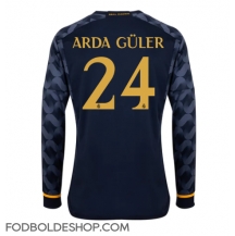 Real Madrid Arda Guler #24 Udebanetrøje 2023-24 Langærmet