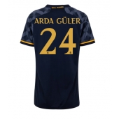 Real Madrid Arda Guler #24 Udebanetrøje Dame 2023-24 Kortærmet