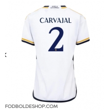 Real Madrid Daniel Carvajal #2 Hjemmebanetrøje Dame 2023-24 Kortærmet