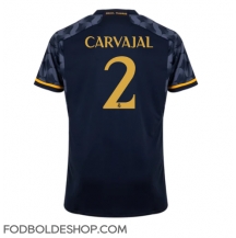 Real Madrid Daniel Carvajal #2 Udebanetrøje 2023-24 Kortærmet