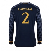 Real Madrid Daniel Carvajal #2 Udebanetrøje 2023-24 Langærmet