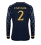 Real Madrid Daniel Carvajal #2 Udebanetrøje 2023-24 Langærmet