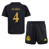 Real Madrid David Alaba #4 Tredjetrøje Børn 2023-24 Kortærmet (+ Korte bukser)