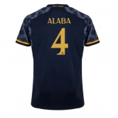 Real Madrid David Alaba #4 Udebanetrøje 2023-24 Kortærmet