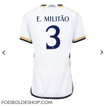 Real Madrid Eder Militao #3 Hjemmebanetrøje Dame 2023-24 Kortærmet