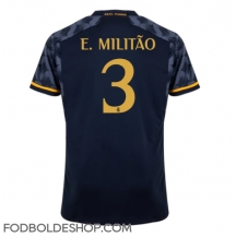 Real Madrid Eder Militao #3 Udebanetrøje 2023-24 Kortærmet