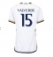 Real Madrid Federico Valverde #15 Hjemmebanetrøje Dame 2023-24 Kortærmet