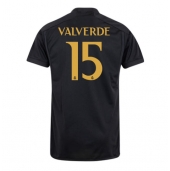 Real Madrid Federico Valverde #15 Tredjetrøje 2023-24 Kortærmet