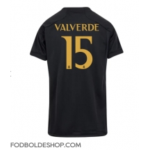 Real Madrid Federico Valverde #15 Tredjetrøje Dame 2023-24 Kortærmet