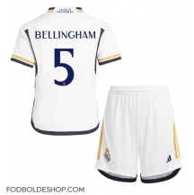Real Madrid Jude Bellingham #5 Hjemmebanetrøje Børn 2023-24 Kortærmet (+ Korte bukser)