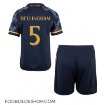 Real Madrid Jude Bellingham #5 Udebanetrøje Børn 2023-24 Kortærmet (+ Korte bukser)