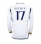 Real Madrid Lucas Vazquez #17 Hjemmebanetrøje 2023-24 Langærmet