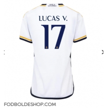 Real Madrid Lucas Vazquez #17 Hjemmebanetrøje Dame 2023-24 Kortærmet