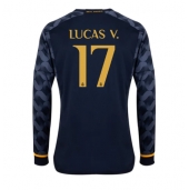 Real Madrid Lucas Vazquez #17 Udebanetrøje 2023-24 Langærmet
