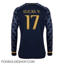 Real Madrid Lucas Vazquez #17 Udebanetrøje 2023-24 Langærmet