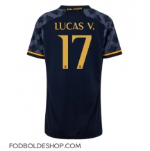 Real Madrid Lucas Vazquez #17 Udebanetrøje Dame 2023-24 Kortærmet