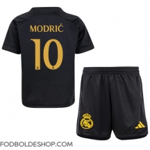 Real Madrid Luka Modric #10 Tredjetrøje Børn 2023-24 Kortærmet (+ Korte bukser)