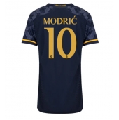 Real Madrid Luka Modric #10 Udebanetrøje Dame 2023-24 Kortærmet