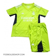 Real Madrid Målmand Hjemmebanetrøje Børn 2023-24 Kortærmet (+ Korte bukser)