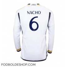 Real Madrid Nacho #6 Hjemmebanetrøje 2023-24 Langærmet