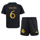 Real Madrid Nacho #6 Tredjetrøje Børn 2023-24 Kortærmet (+ Korte bukser)