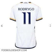Real Madrid Rodrygo Goes #11 Hjemmebanetrøje Dame 2023-24 Kortærmet