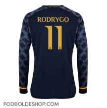 Real Madrid Rodrygo Goes #11 Udebanetrøje 2023-24 Langærmet