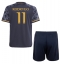 Real Madrid Rodrygo Goes #11 Udebanetrøje Børn 2023-24 Kortærmet (+ Korte bukser)