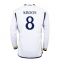 Real Madrid Toni Kroos #8 Hjemmebanetrøje 2023-24 Langærmet
