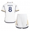 Real Madrid Toni Kroos #8 Hjemmebanetrøje Børn 2023-24 Kortærmet (+ Korte bukser)