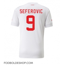Schweiz Haris Seferovic #9 Udebanetrøje VM 2022 Kortærmet